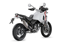 HP CORSE SP-1 SHORT Titanium Low Mount Slip-on Exhaust for the Ducati DesertX