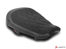 LUIMOTO (Hex-Diamond) Rider Seat Cover for the HARLEY DAVIDSON Sportster S 1250 (2021+)
