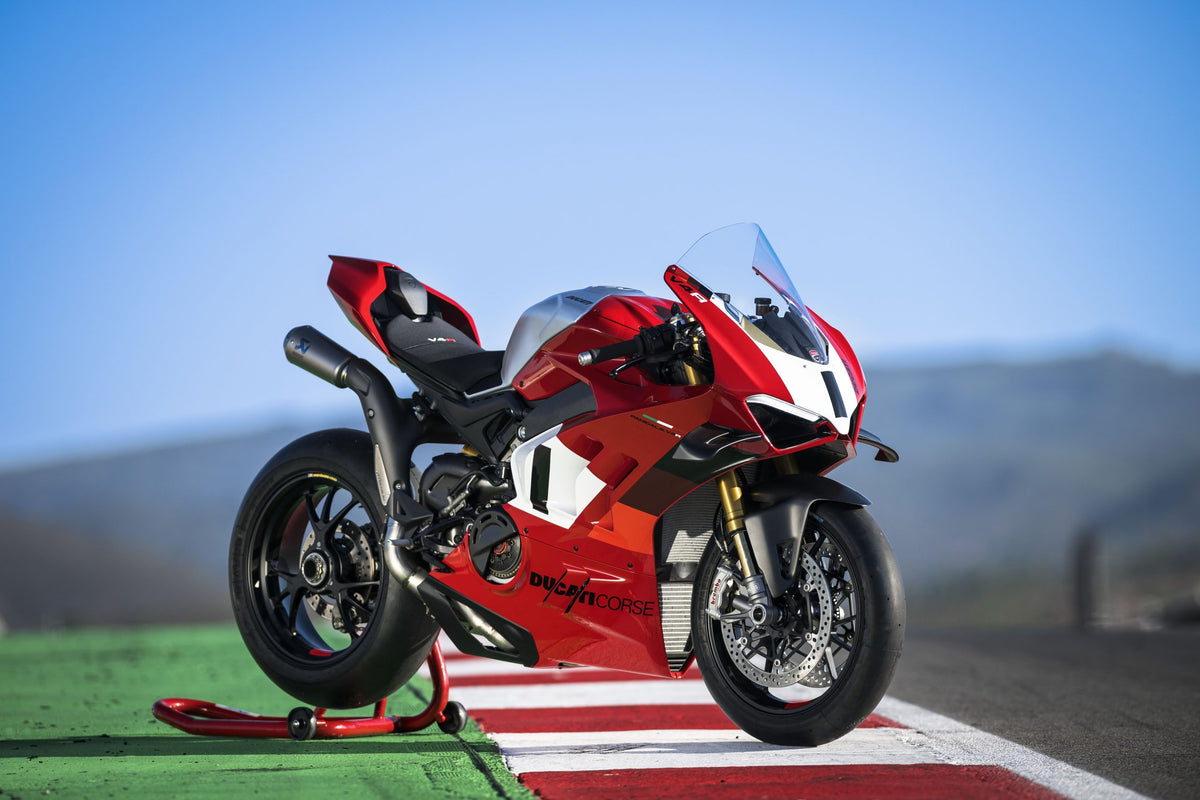 BT Moto (BrenTune) Stage 1+ Performance Calibration with Handheld Tuner for the Ducati Panigale V4R 2023-2024