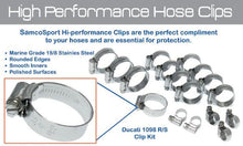 SamcoSport 5 Piece Silicone Oil Cooler Hose Set For Aprilia RSV 1000 R (04-09) / Tuono 1000 R (06-10)