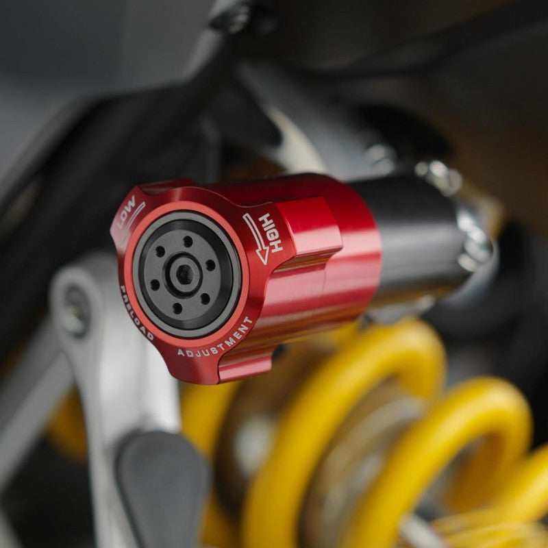 Rear Shock Pivot & Preload Adjusters