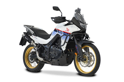 HP CORSE SP-2 Short Titanium Exhaust for Honda Transalp XL750 (High Mount)