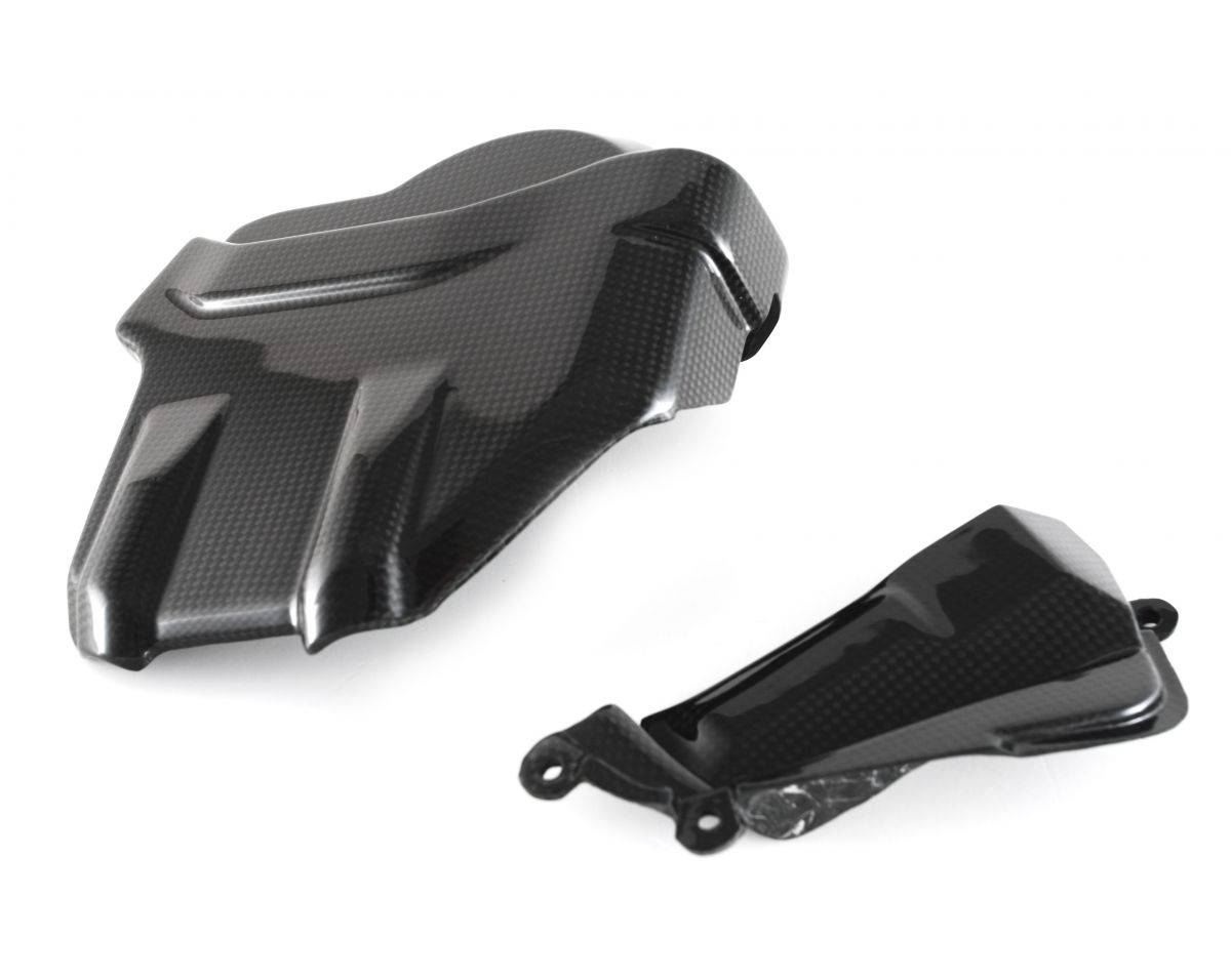 Motocorse - Ducati Panigale / Streetfighter V4 / S / R / Speciale Carbon Fiber Vertical Cylinder Cover Kit (2 pieces)