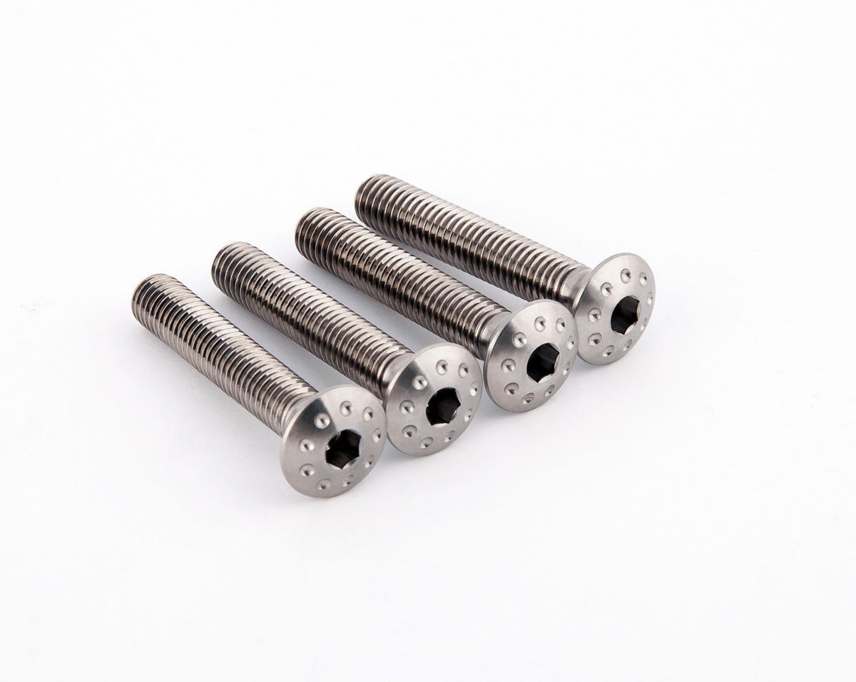 Motocorse Titanium Screw Kit for Billet Aluminum Gas Cap 102197032 for Ducati 999/749, Sport Classics, and Mutistrada 1100/1000/620