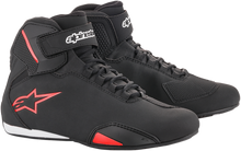 ALPINESTARS Sektor Shoes - Black/Red - US 8.5 / EU 41 2515518-13-8.5