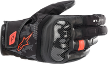 ALPINESTARS SMX Z Drystar® gloves - Black/Fluo Red - Large 3527421-1030-L