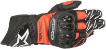 ALPINESTARS GP Pro RS3 Gloves - Black/Fluo Red - Small 3556922-1030-S