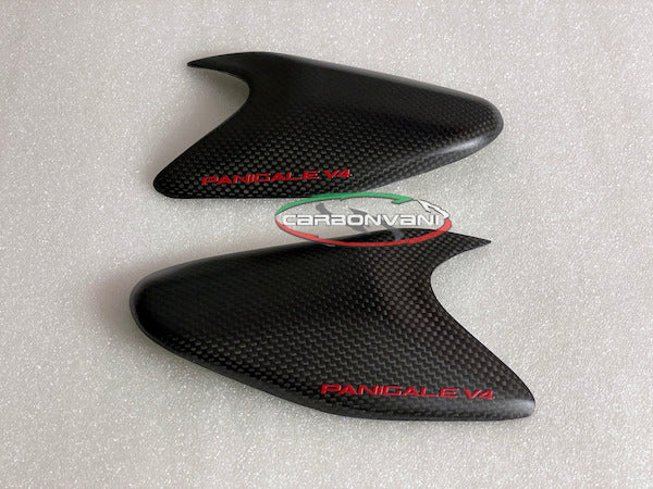 Carbonvani - Ducati Panigale V4 / S / SP (2022+) Carbon Fiber Tank Sliders