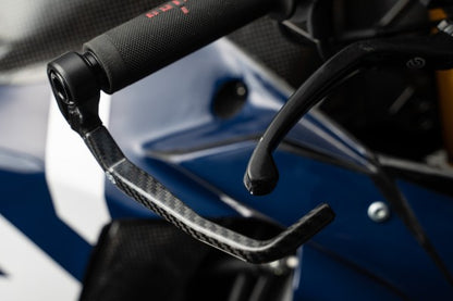 Gilles GT.Shield2 CARBON Lever Guards for the BMW S1000RR / S1000R / HP4 / R nineT, Kawasaki Ninja 400 (2022+)