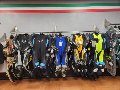 Virus Power Alien Textile Racing Suit with Helite Airbag System