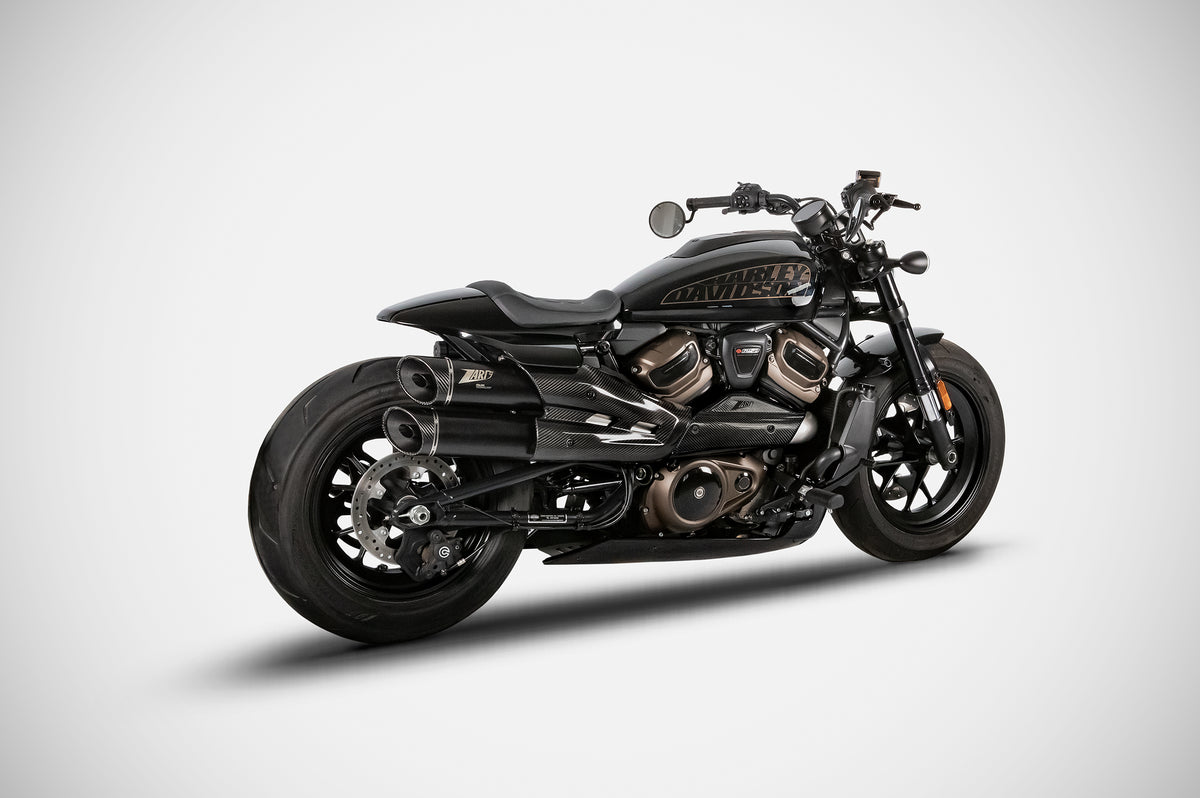 Zard GT exhaust for Harley Davidson Sportster S 1250