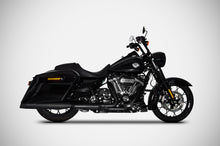 Zard Dual Slip-on Exhaust System for Harley Davidson Grand American Touring Motorcycles (114cc engines - Glides and Road King - 2021+)