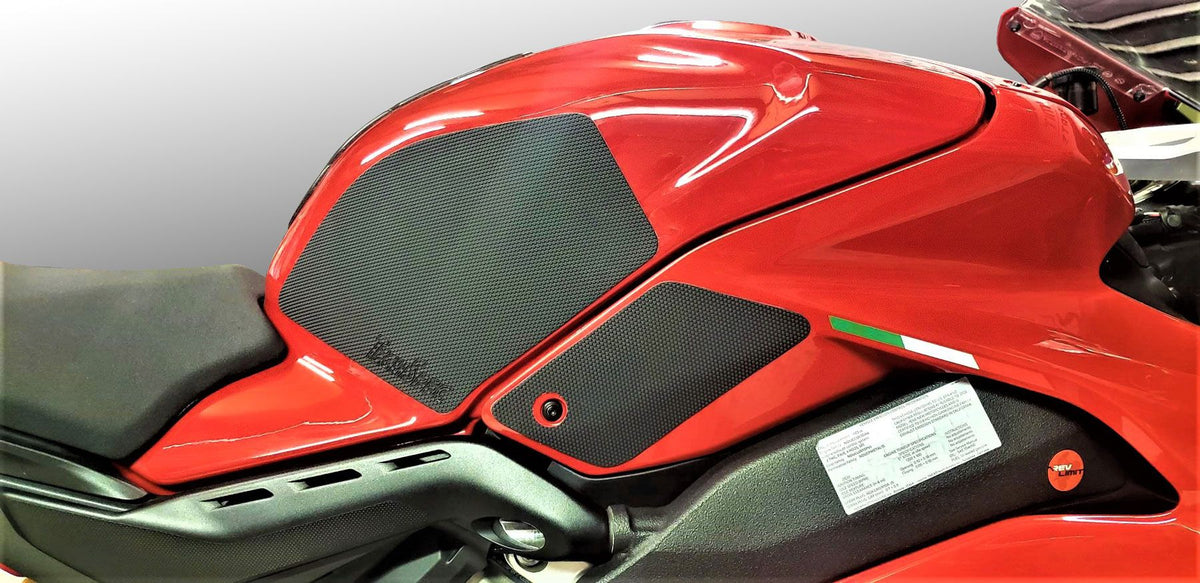 TechSpec Tank Grip Pads for the Ducati Panigale V4 / S / R / Speciale (2018-2021)