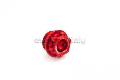 Evotech Srl Billet Engine Oil Cap for Ducati, Honda, Kawasaki, Triumph, and Yamaha - M20x2.5