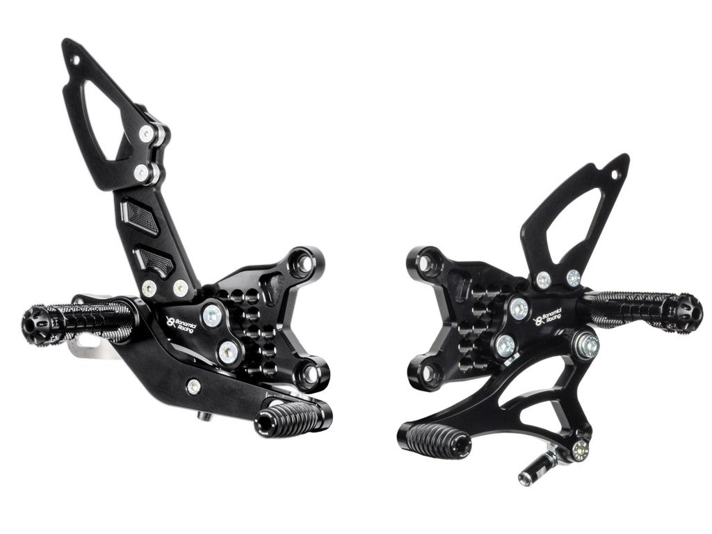 Bonamici Racing Aluminium Rearsets for the Aprilia RSV4 2009-2016