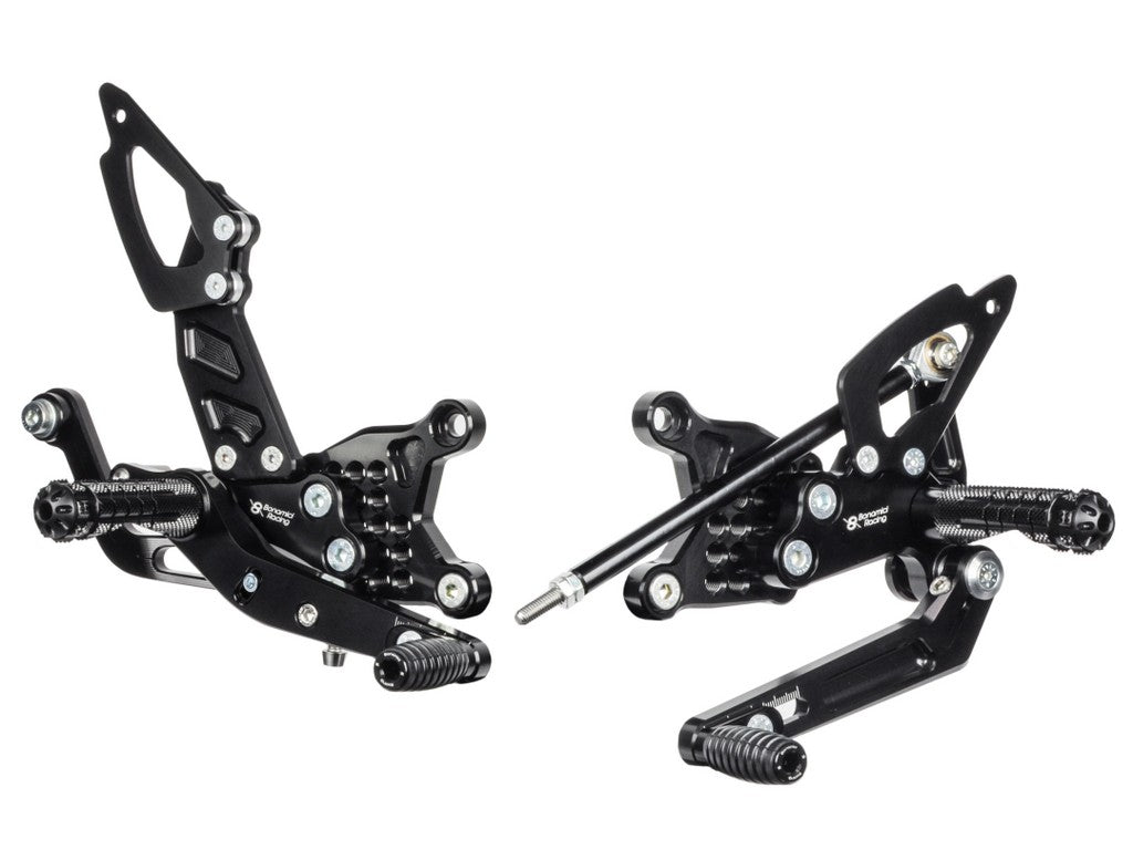 Bonamici Racing Aluminium Rearsets for the Aprilia RSV4 RF 2017-2020