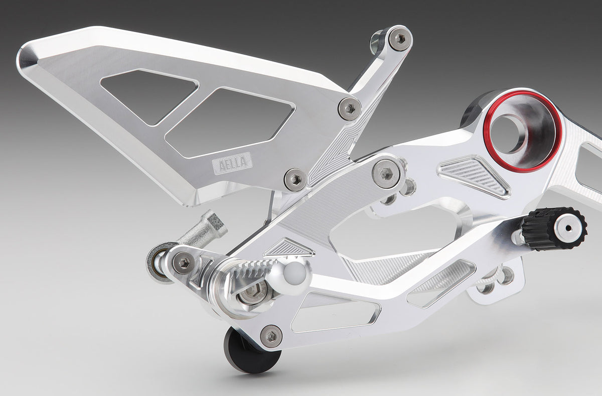AELLA Riding Step Kit (Rearsets) for the Aprilia RS 660