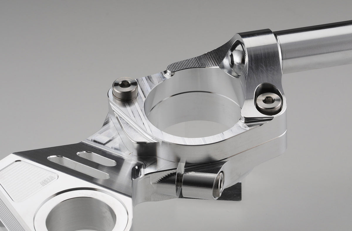 AELLA Upper Triple Clamp and Adjustable Handlebars for the Aprilia RS 660