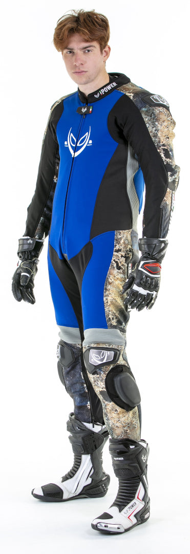 Virus Power Alien Textile Racing Suit with Helite Airbag System