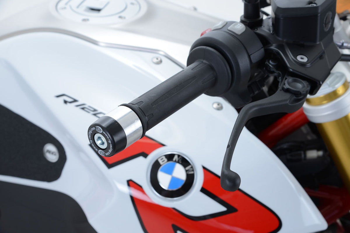R&G Racing Bar End Sliders for the BMW R 1200 R '15-'21 / F 750 GS/F 900 R '20-'22