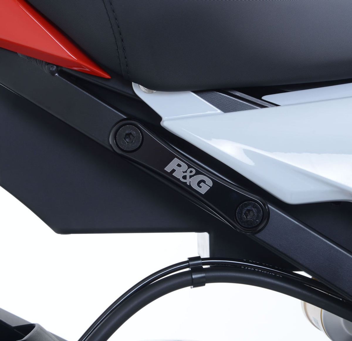 R&G Racing Rear Footrest Blanking Plate (Single) for the BMW HP4 '13-'15 S1000RR '10-'18 & S1000R '14-'20