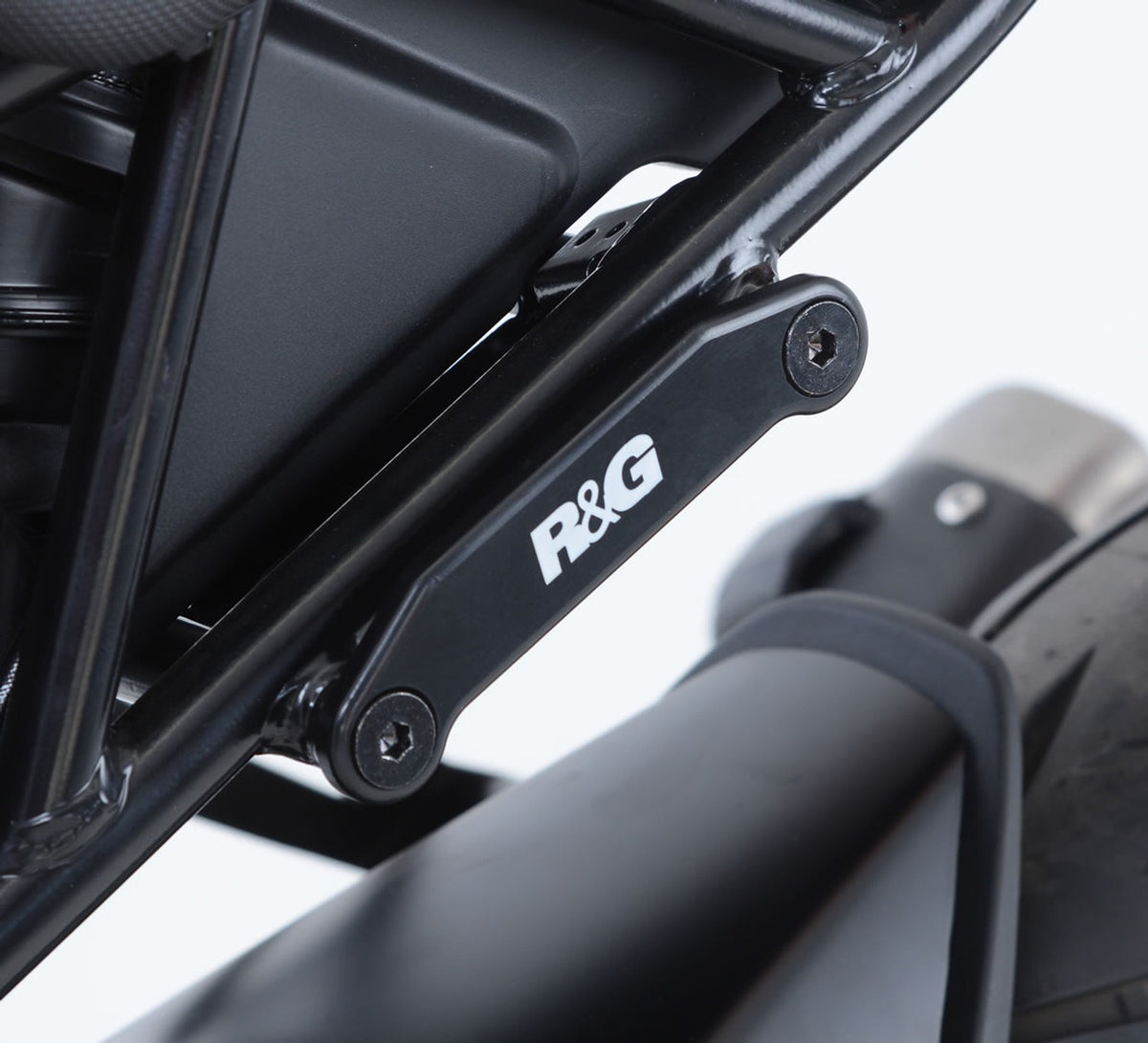R&G Racing Rear Footrest Blanking Plate (Left Side) for the KTM RC 125 '17-'20 / RC 390 '17-'22