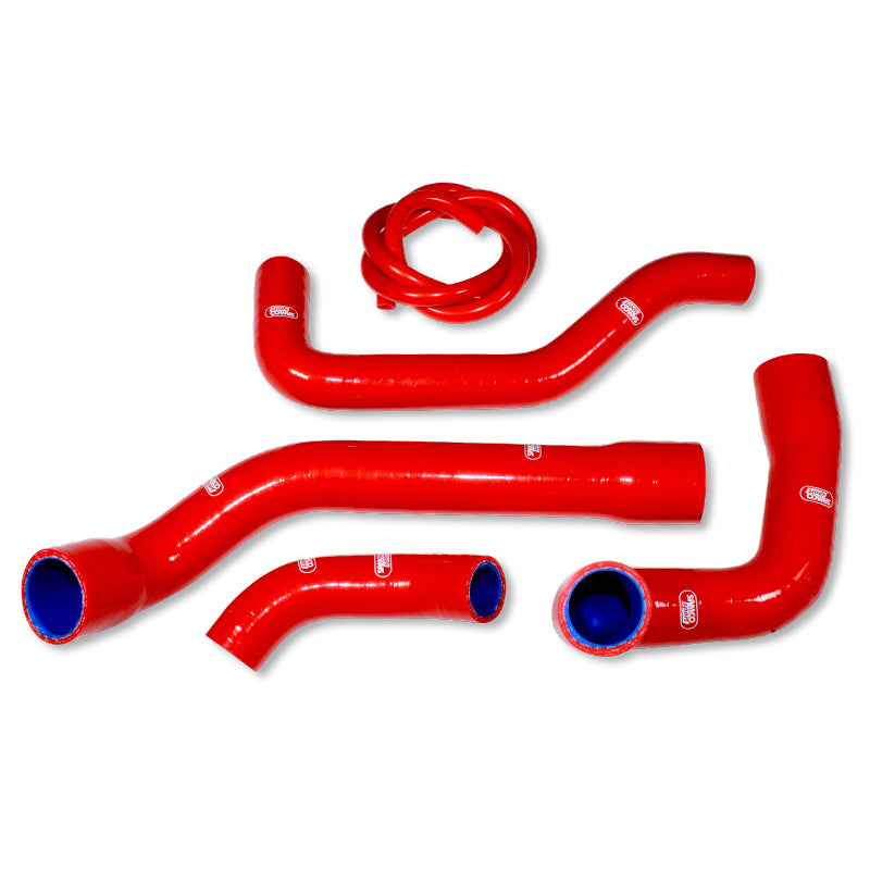 SamcoSport 5 Piece Silicone Coolant Hose Set For BMW K100 16V / RS, and K1100 / RS /RT (82-99)