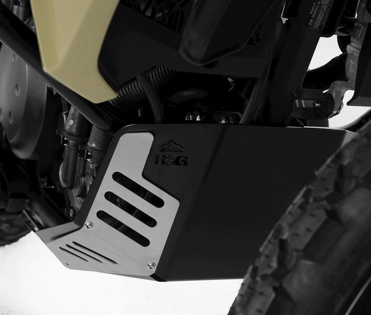R&G Racing Bash Plate (Black) for the Kawasaki KLR650 '08-'18
