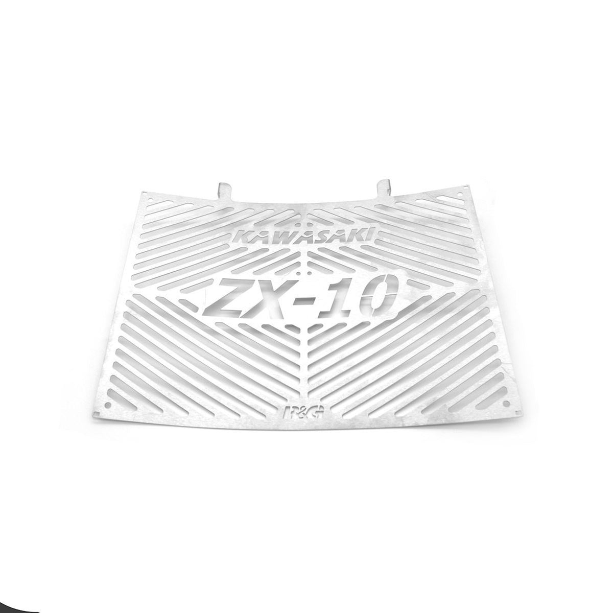 R&G Racing Radiator Guard (Stainless) for the Kawasaki ZX-10R/ZX-10RR '21-'22