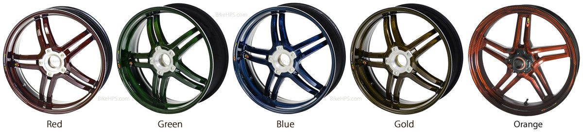 BST GP TEK 5 Spoke RACING Carbon Fiber Front Wheel for the BMW S1000RR (09-18)