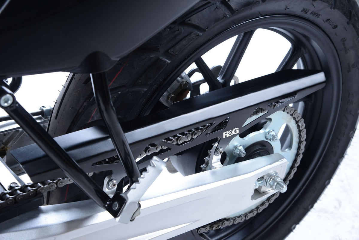 R&G Racing Aluminium Chain Guard (Black) for the TM Racing SMR 125 '17-'21