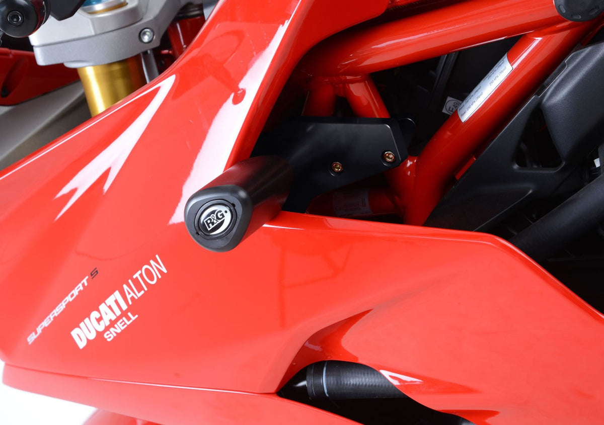 R&G Racing Aero no-cut Frame Sliders for Ducati Supersport (S) '17-'20