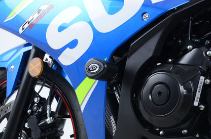 R&G Racing Aero no-cut Frame Sliders for Suzuki GSX250R '17-'21, V-STROM 250 '18-'20
