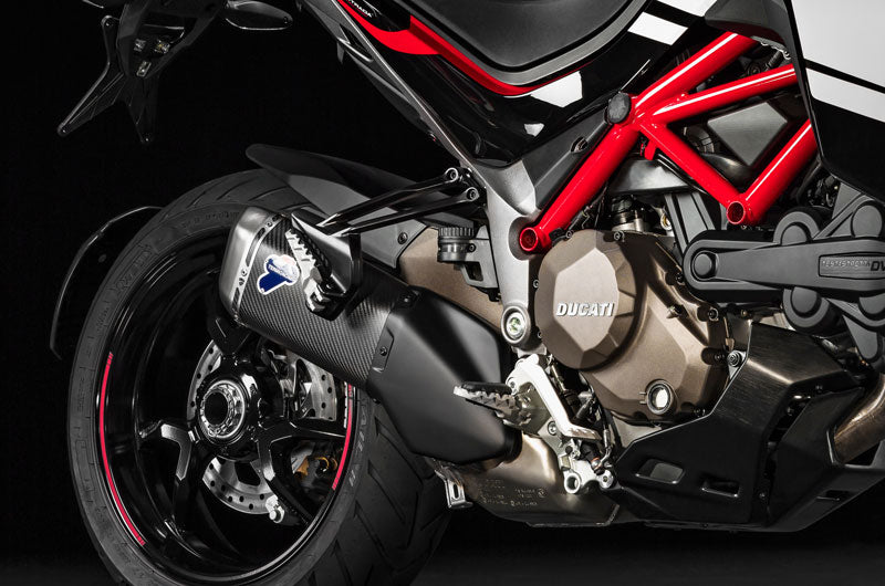Termignoni Carbon Fiber Slip-on Exhaust for Ducati Multistrada 1200 /1260 (15-20) (Formally Ducati Performance 96480711A)