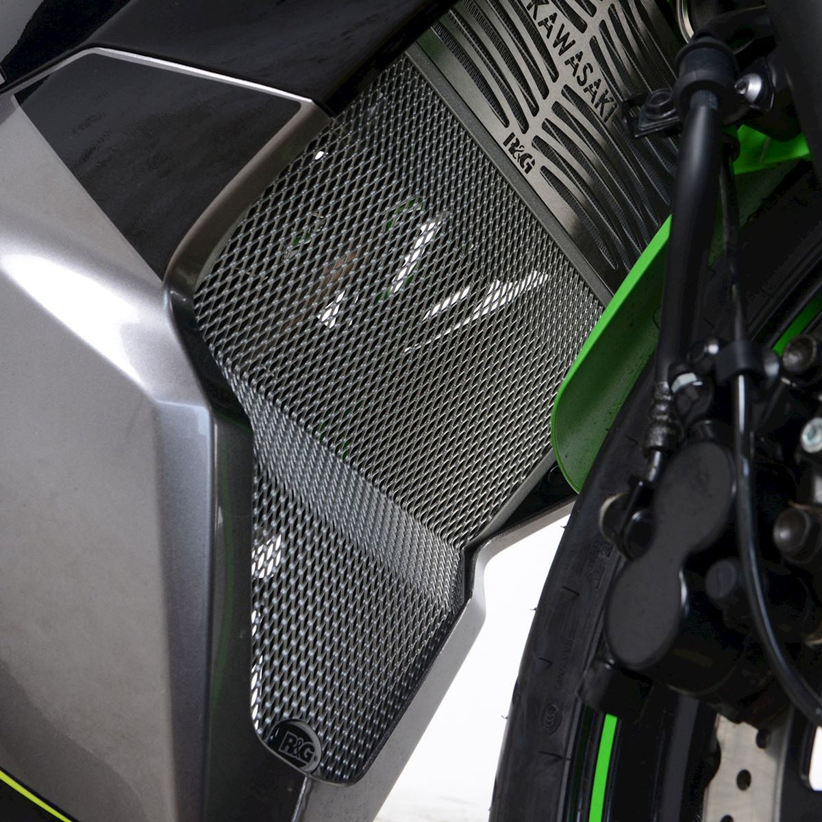 R&G Racing Downpipe Grille for Kawasaki Ninja 125 '19-'22