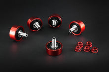 AEM FACTORY - 5 DUCATI LIGHTWEIGHT STAINLESS CUSH DRIVES WITH COLOR MATCHED ALUMINUM NUTS