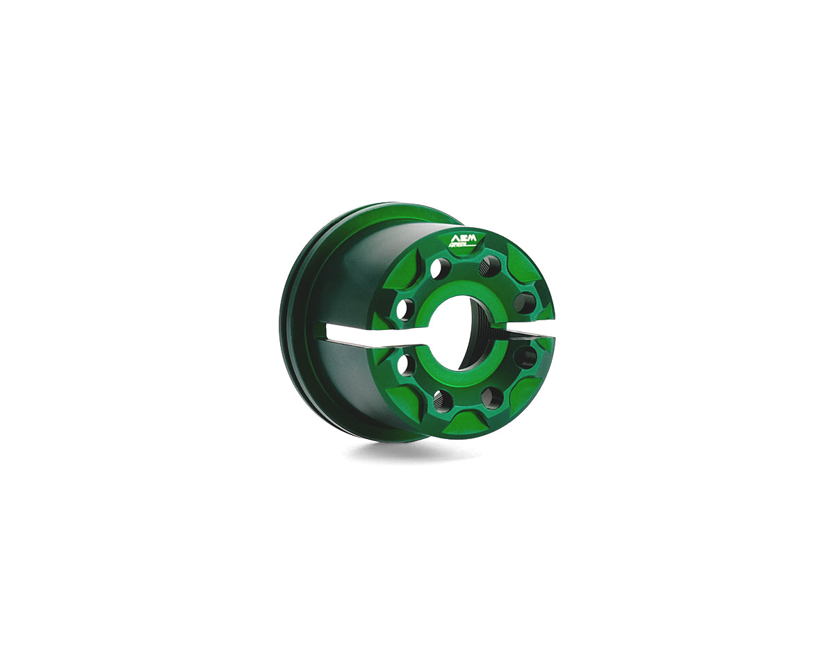 AEM FACTORY - 'DRILL' ALUMINUM STEERING HEAD NUT FOR Ducati Panigale V2 (all), Superleggera, 2025+ V4, Streetfighter V2