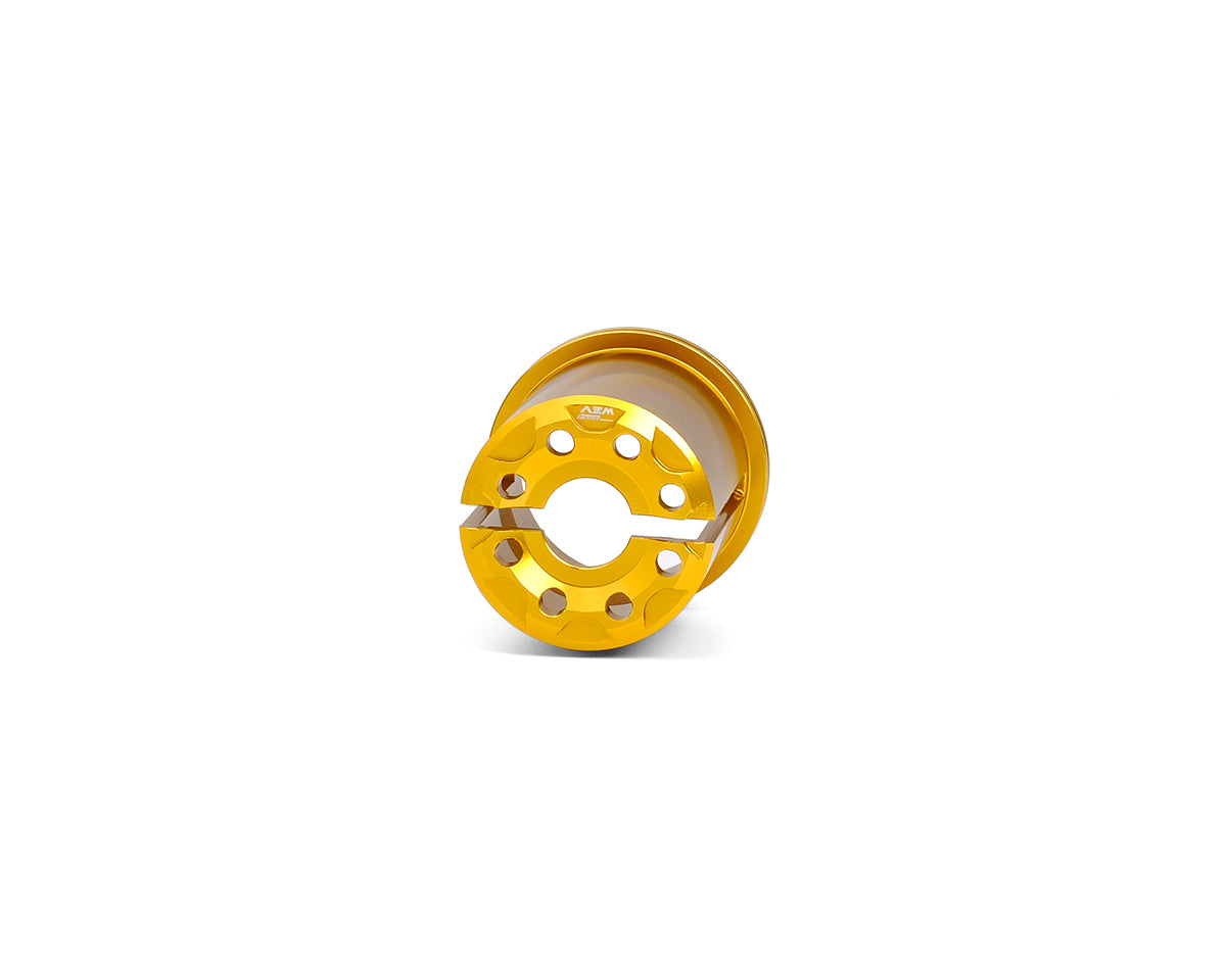 AEM FACTORY - 'DRILL' ALUMINUM STEERING HEAD NUT FOR DUCATI Hypermotard 950, 939, and 821