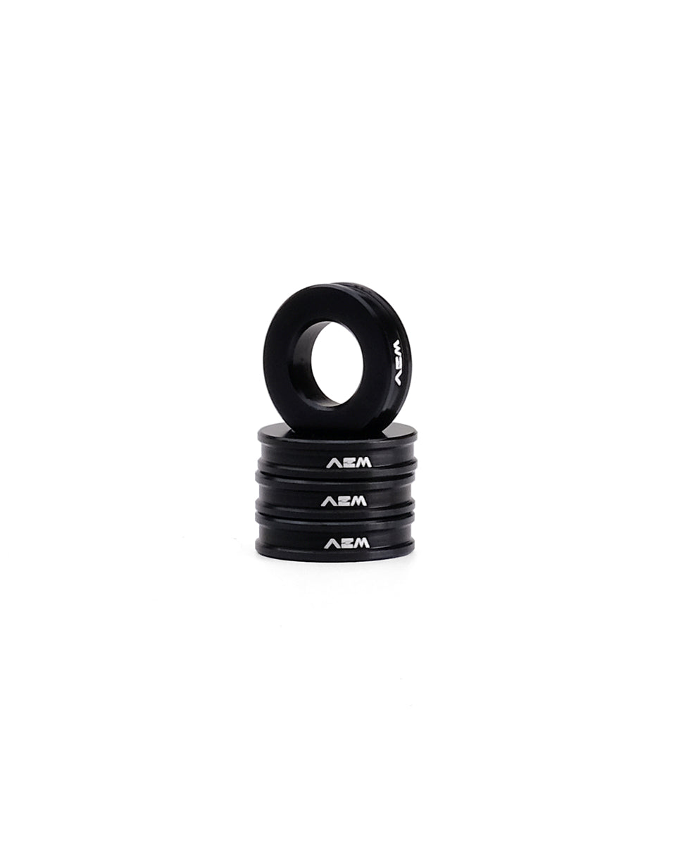 AEM FACTORY - Billet Front Brake Caliper Spacers (kit of 4) - 5mm