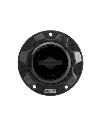 AEM FACTORY - 'CARBON GEAR' GAS CAP WITH QUICK RELEASE ACTION FOR DUCATI and MV Agusta