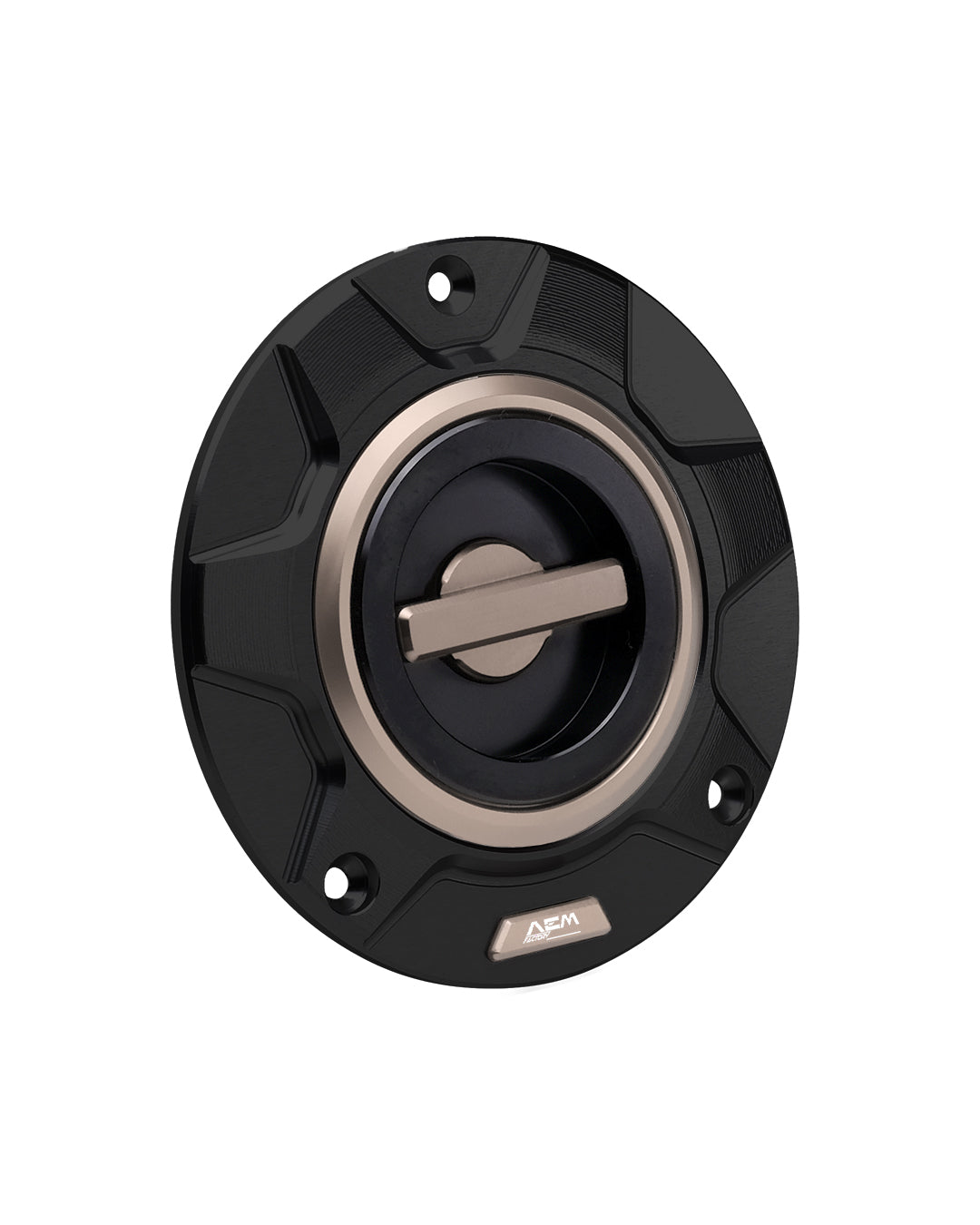 AEM FACTORY - 'GEAR' GAS CAP WITH QUICK RELEASE ACTION FOR DUCATI and MV AGUSTA