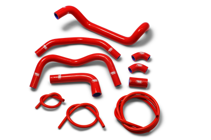 SamcoSport 10 Piece Silicone Coolant Hose Set For Ducati Multistrada V4