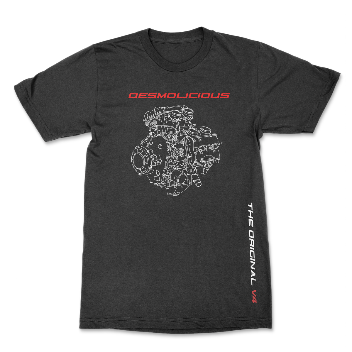 BellissiMoto "DESMOLICIOUS" Desmosedici Engine T-Shirt