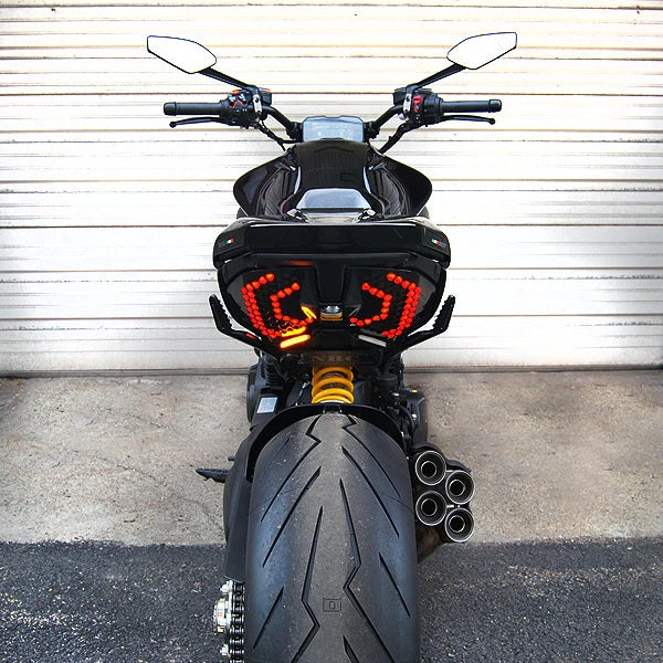 New Rage Cycles (NRC) Fender Eliminator for the Ducati Diavel V4