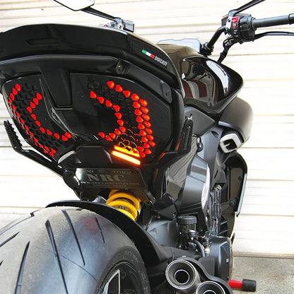 New Rage Cycles (NRC) Fender Eliminator for the Ducati Diavel V4
