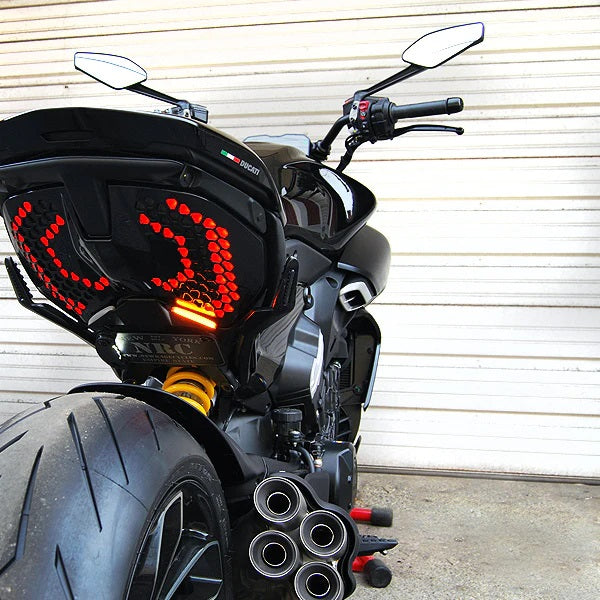 New Rage Cycles (NRC) Fender Eliminator for the Ducati Diavel V4