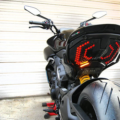 New Rage Cycles (NRC) Fender Eliminator for the Ducati Diavel V4