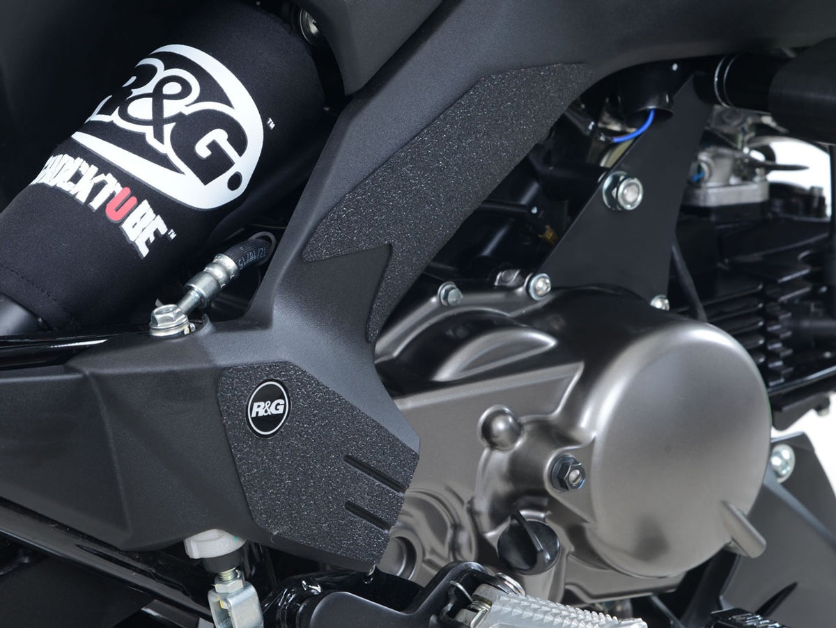 R&G Racing Boot Guard 4-Piece (frame-mounted) for Kawasaki Z 125 '16-'22