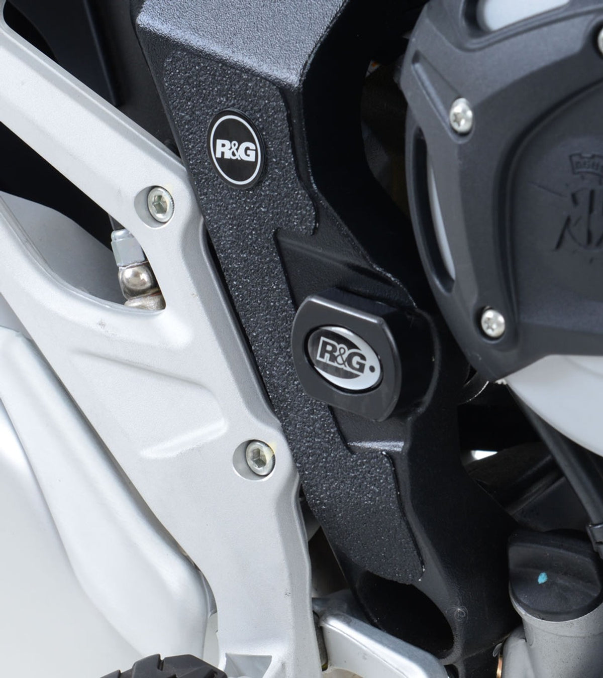 R&G Racing Boot Guard 2-piece for MV Agusta 800 Stradale '14-'18