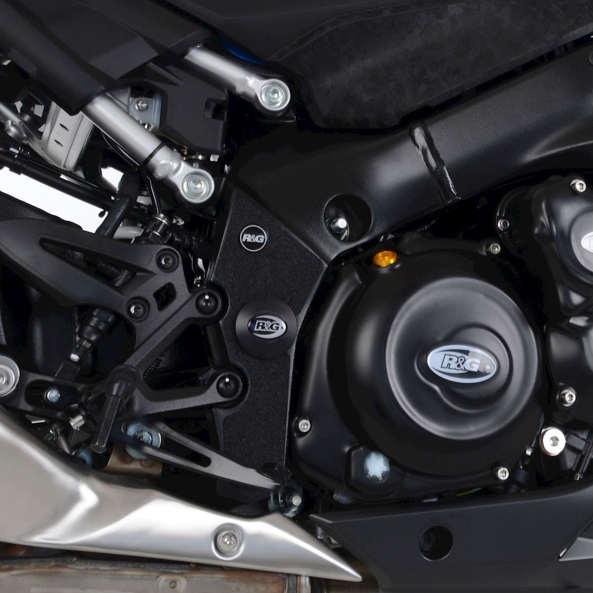 R&G Racing Boot Guard 4-piece for Suzuki GSX-S1000 '21-'22,  GSX-S1000 GT '22